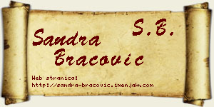 Sandra Bracović vizit kartica